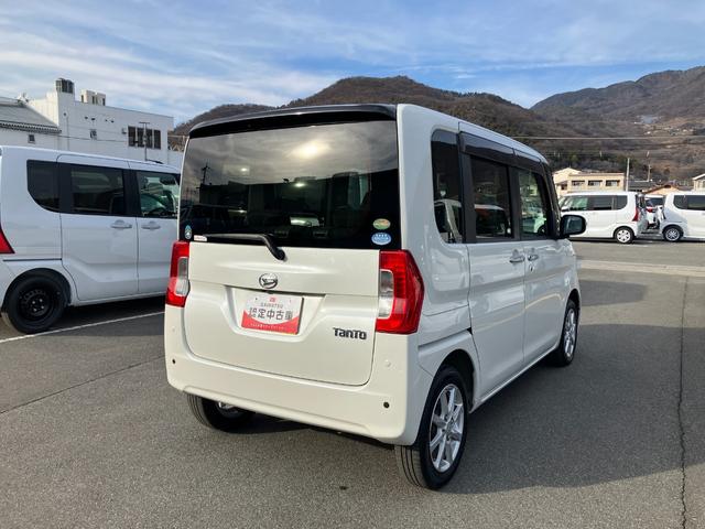 タントＧ　ＳＡII　整備付き　１年保証レーンアシスト　キーフリー　スマートキー　ＡＢＳ　アルミホイール　衝突軽減　電動格納ドアミラー　パワーウィンドウ（山梨県）の中古車