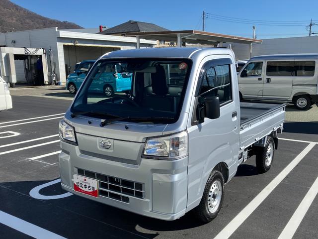 ハイゼットトラックスタンダード 4WD MT AM/FMラジオデッキ荷台フロア長2,030mm・荷台幅1,410mm・防錆鋼鈑・ハロゲンヘッドランプ・マニュアルエアコン(山梨県)の中古車