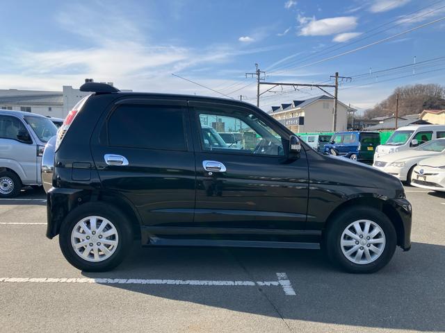 テリオスキッドカスタムX 整備付き 1年保証 ナビ現状渡しターボ エアバック メンテナンスノート ナビ アルミホイール ABS ETC ワンオーナー キーレスキー スマートキーシステム パートタイム4WD(山梨県)の中古車