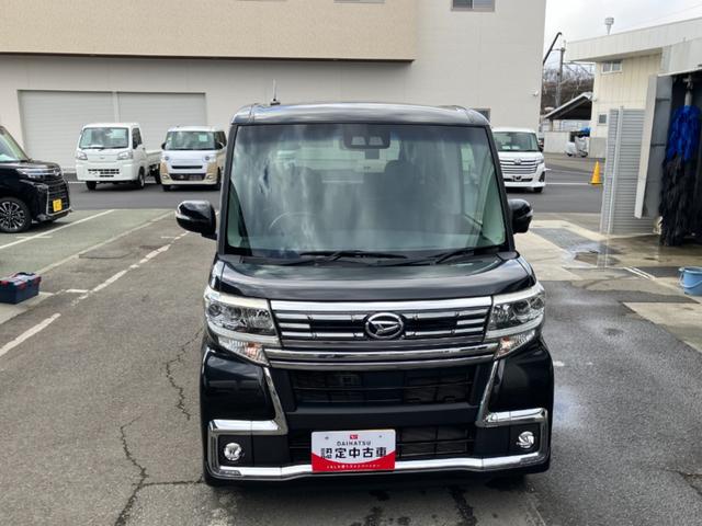 タントカスタムＲＳ　トップエディションＶＳ　ＳＡIIIワンオーナー車　エアバッグ　記録簿　ターボ　アルミホイール　キーフリーシステム　ＡＢＳ　インテリキー（山梨県）の中古車