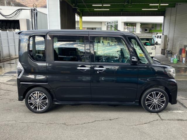 タントカスタムＲＳ　トップエディションＶＳ　ＳＡIIIワンオーナー車　エアバッグ　記録簿　ターボ　アルミホイール　キーフリーシステム　ＡＢＳ　インテリキー（山梨県）の中古車