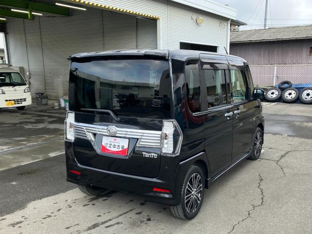 タントカスタムＲＳ　トップエディションＶＳ　ＳＡIIIワンオーナー車　エアバッグ　記録簿　ターボ　アルミホイール　キーフリーシステム　ＡＢＳ　インテリキー（山梨県）の中古車