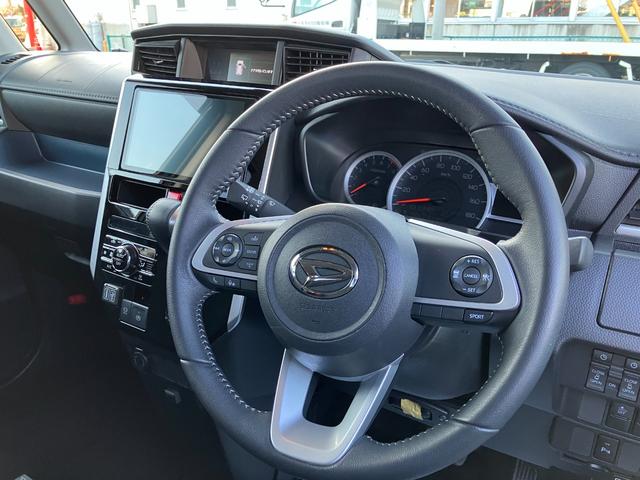 トールカスタムG ターボ 純正ナビ バックモニタースマートアシスト・LEDヘッドランプ・LEDフォグ・両側パワースライドドア・オートエアコン・パーキングブレーキ解除忘れ防止ブザー・ヘッドランプ自動消灯システム・プッシュエンジンスタート(山梨県)の中古車