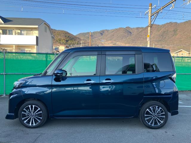 トールカスタムG ターボ 純正ナビ バックモニタースマートアシスト・LEDヘッドランプ・LEDフォグ・両側パワースライドドア・オートエアコン・パーキングブレーキ解除忘れ防止ブザー・ヘッドランプ自動消灯システム・プッシュエンジンスタート(山梨県)の中古車