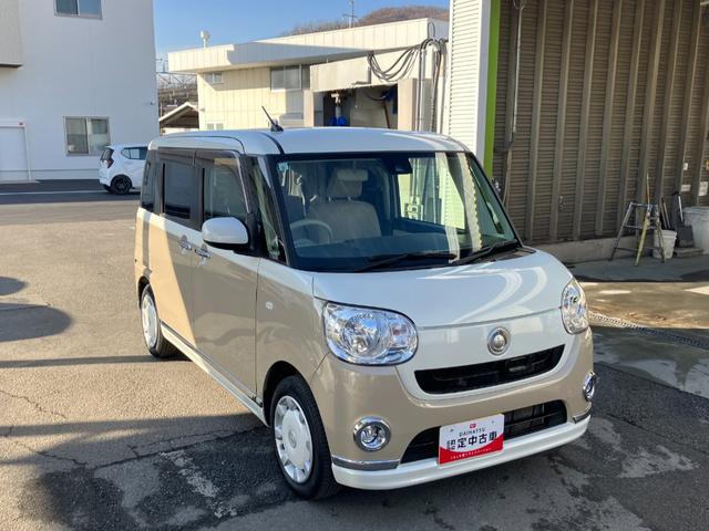 ムーヴキャンバスＸリミテッドメイクアップ　ＳＡII　整備付き　１年保証１オーナー　キーフリー　整備点検記録簿　ＡＢＳ　エアバック　スマートキー　電動格納ドアミラー　パワーウィンドウ　オートエアコン（山梨県）の中古車