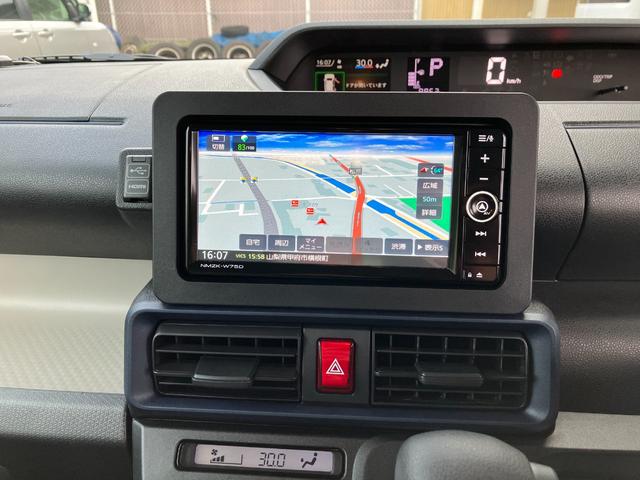 タントX 純正ナビゲーション バックモニタースマートアシスト・LEDヘッドライト・プッシュボタンスタート・オートエアコン・左側パワースライドドア・電動パーキングブレーキ・USBソケット・運転席助手席シートヒーター(山梨県)の中古車