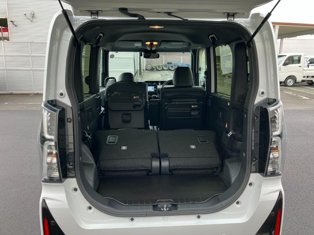 タントカスタムRS 純正ナビゲーション バックモニタースマートアシスト・LEDヘッドライト・15インチアルミホイール・両側パワースライドドア・USBソケット・運転席助手席シートヒーター・レザー調Xフルファブリックシート・本革巻ステアリングホイール(山梨県)の中古車