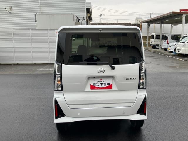 タントカスタムRS 純正ナビゲーション バックモニタースマートアシスト・LEDヘッドライト・15インチアルミホイール・両側パワースライドドア・USBソケット・運転席助手席シートヒーター・レザー調Xフルファブリックシート・本革巻ステアリングホイール(山梨県)の中古車