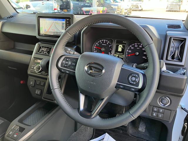 タフトＧターボ　クロムベンチャー　純正ナビ　バックモニタースマートアシスト・１５インチアルミ・ＬＥＤヘッドランプ・ＬＥＤフォグ・スカイフィールトップ・電動パーキング・運転席助手席シートヒーター・ＵＳＢソケット（山梨県）の中古車