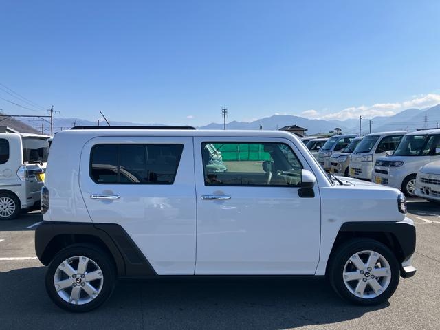 タフトＧターボ　クロムベンチャー　純正ナビ　バックモニタースマートアシスト・１５インチアルミ・ＬＥＤヘッドランプ・ＬＥＤフォグ・スカイフィールトップ・電動パーキング・運転席助手席シートヒーター・ＵＳＢソケット（山梨県）の中古車