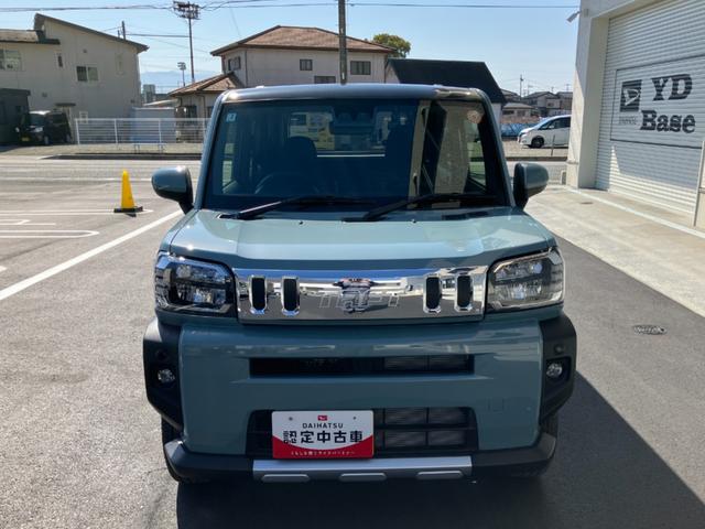 タフトＧ　クロムベンチャー　純正ナビ　バックモニタースマートアシスト・１５インチアルミ・ＬＥＤヘッドランプ・ＬＥＤフォグ・スカイフィールトップ・電動パーキング・運転席助手席シートヒーター・ＵＳＢソケット（山梨県）の中古車