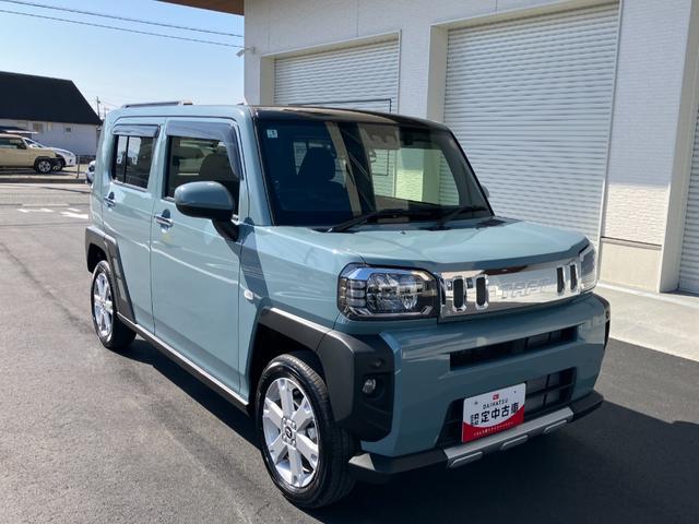 タフトＧ　クロムベンチャー　純正ナビ　バックモニタースマートアシスト・１５インチアルミ・ＬＥＤヘッドランプ・ＬＥＤフォグ・スカイフィールトップ・電動パーキング・運転席助手席シートヒーター・ＵＳＢソケット（山梨県）の中古車