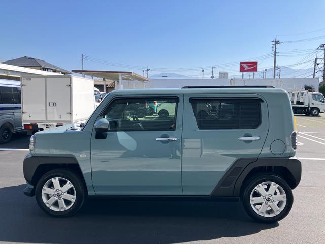 タフトＧ　クロムベンチャー　純正ナビ　バックモニタースマートアシスト・１５インチアルミ・ＬＥＤヘッドランプ・ＬＥＤフォグ・スカイフィールトップ・電動パーキング・運転席助手席シートヒーター・ＵＳＢソケット（山梨県）の中古車