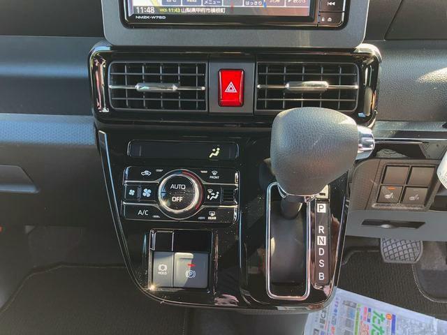 タントカスタムX 純正ナビゲーション バックモニタースマートアシスト・LEDヘッドライト・14インチアルミホイール・両側パワースライドドア・USBソケット・運転席助手席シートヒーター・レザー調Xフルファブリックシート(山梨県)の中古車