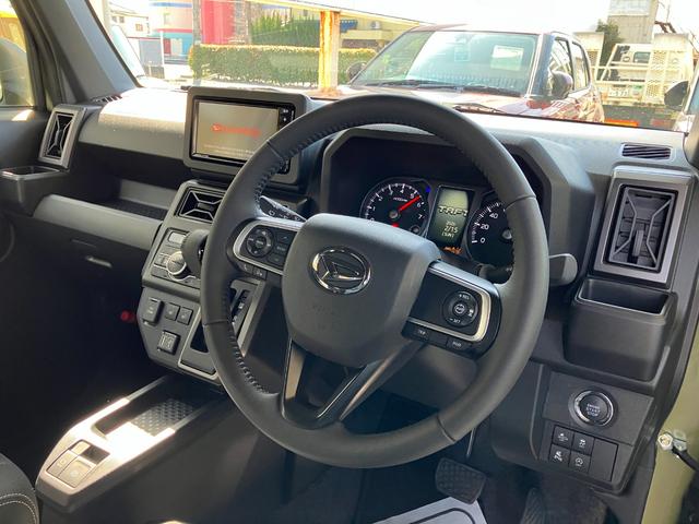 タフトＧターボ　クロムベンチャー　純正ナビ　バックモニタースマートアシスト・１５インチアルミ・Ｄ−ＣＶＴターボエンジン・ＬＥＤヘッドランプ・ＬＥＤフォグ・電動パーキング・運転席助手席シートヒーター・ＵＳＢソケット（山梨県）の中古車