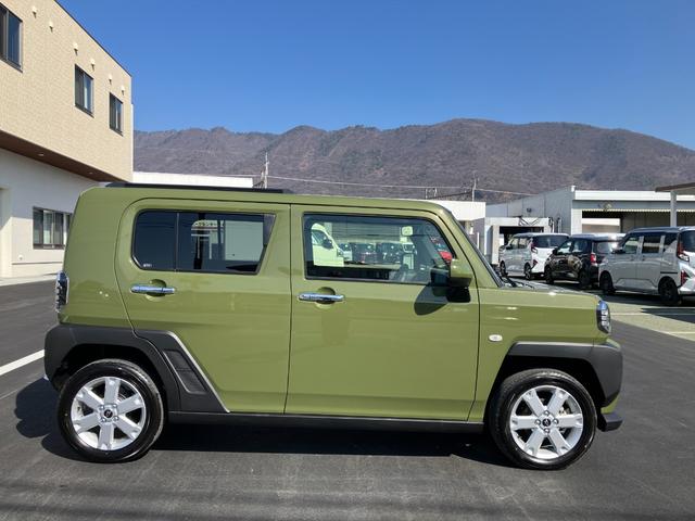 タフトＧターボ　クロムベンチャー　純正ナビ　バックモニタースマートアシスト・１５インチアルミ・Ｄ−ＣＶＴターボエンジン・ＬＥＤヘッドランプ・ＬＥＤフォグ・電動パーキング・運転席助手席シートヒーター・ＵＳＢソケット（山梨県）の中古車