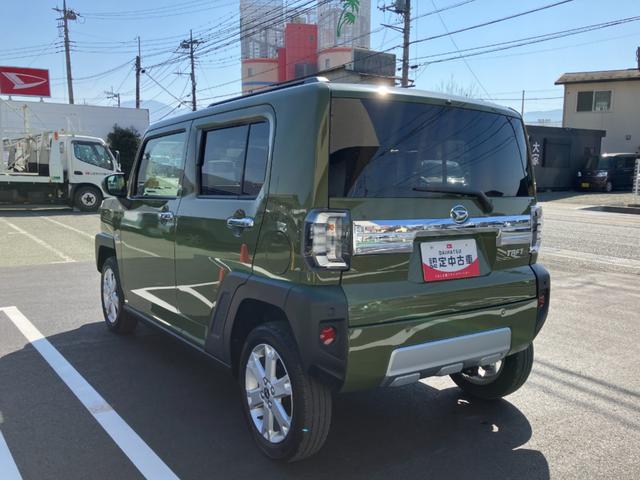 タフトＧターボ　クロムベンチャー　純正ナビ　バックモニタースマートアシスト・１５インチアルミ・Ｄ−ＣＶＴターボエンジン・ＬＥＤヘッドランプ・ＬＥＤフォグ・電動パーキング・運転席助手席シートヒーター・ＵＳＢソケット（山梨県）の中古車