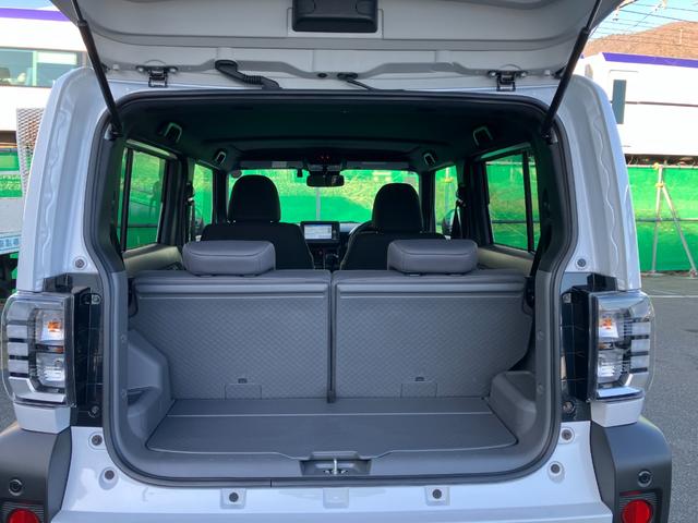 タフトG クロムベンチャー 純正ナビゲーション バックモニタースマートアシスト・15インチアルミ・LEDヘッドランプ・LEDフォグ・スカイフィールトップ・電動パーキング・運転席助手席シートヒーター・USBソケット(山梨県)の中古車