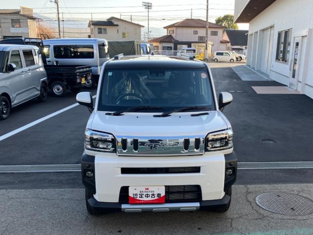 タフトG クロムベンチャー 純正ナビゲーション バックモニタースマートアシスト・15インチアルミ・LEDヘッドランプ・LEDフォグ・スカイフィールトップ・電動パーキング・運転席助手席シートヒーター・USBソケット(山梨県)の中古車