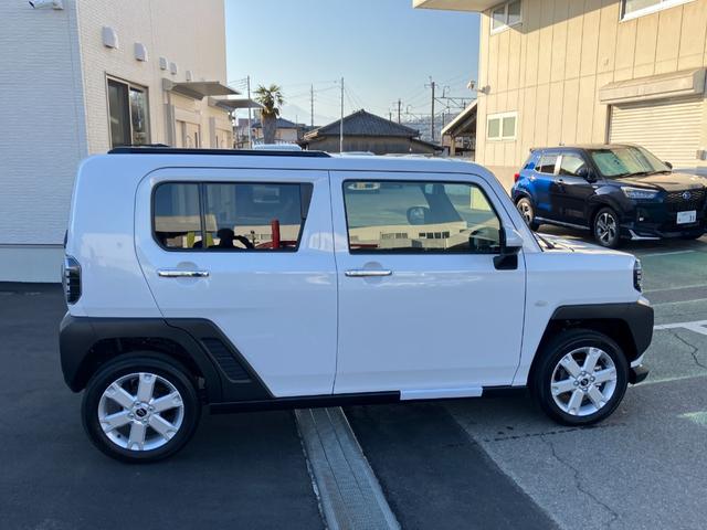 タフトG クロムベンチャー 純正ナビゲーション バックモニタースマートアシスト・15インチアルミ・LEDヘッドランプ・LEDフォグ・スカイフィールトップ・電動パーキング・運転席助手席シートヒーター・USBソケット(山梨県)の中古車