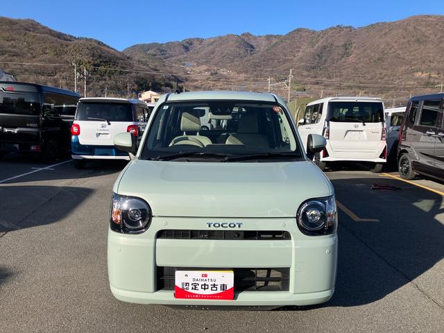 ミラトコットＧ　ＳＡIII　整備付き　１年保証スマートアシスト・ＬＥＤヘッドランプ・プッシュエンジンスタート・運転席助手席シートヒーター・ＵＳＢソケット・オートエアコン・スーパーＵＶ＆ＩＲカットガラス（フロントウィンドウ）（山梨県）の中古車