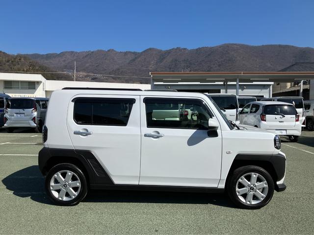 タフトＧ　純正ナビゲーション　バックモニタースマートアシスト・１５インチアルミ・ＬＥＤヘッドランプ・ＬＥＤフォグ・スカイフィールトップ・電動パーキング・運転席助手席シートヒーター・ＵＳＢソケット（山梨県）の中古車