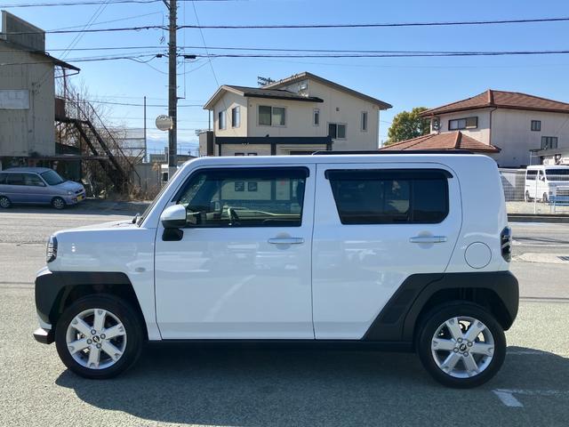 タフトＧ　純正ナビゲーション　バックモニタースマートアシスト・１５インチアルミ・ＬＥＤヘッドランプ・ＬＥＤフォグ・スカイフィールトップ・電動パーキング・運転席助手席シートヒーター・ＵＳＢソケット（山梨県）の中古車