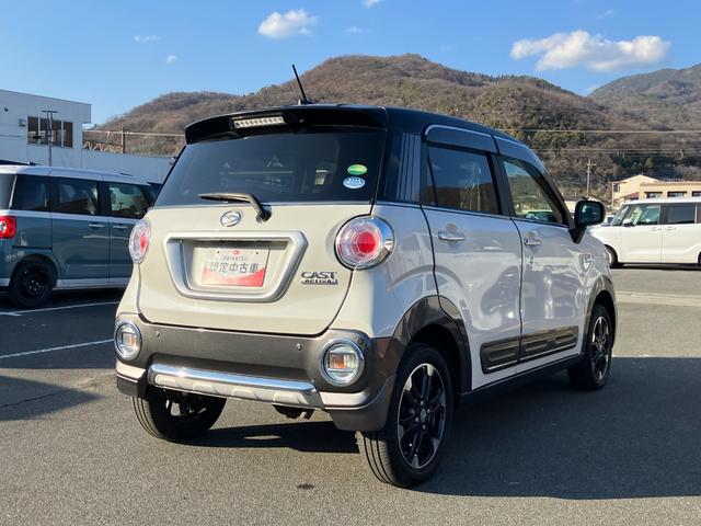 キャストアクティバＧ　プライムコレクション　ＳＡIIナビ　スマートキー　４ＷＤ　オートエアコン　パワーウィンドウ　電動格納ドアミラー（山梨県）の中古車