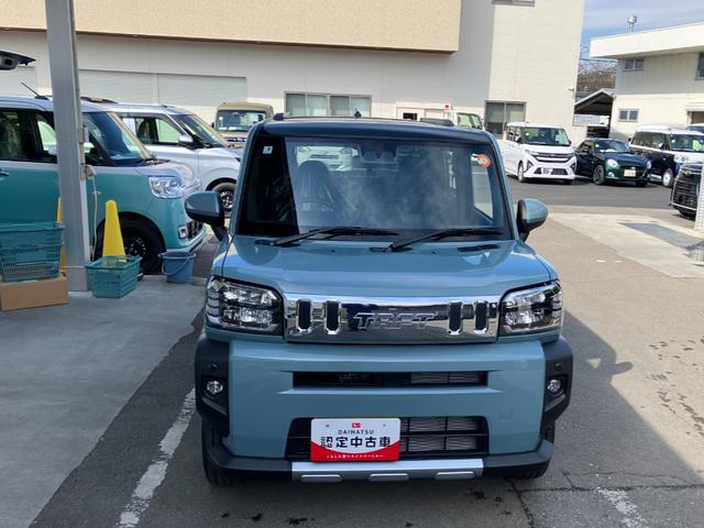 タフトＧ　クロムベンチャー　純正ナビゲーション　バックモニタースマートアシスト・１５インチアルミ・ＬＥＤヘッドランプ・ＬＥＤフォグ・スカイフィールトップ・電動パーキング・運転席助手席シートヒーター・ＵＳＢソケット（山梨県）の中古車