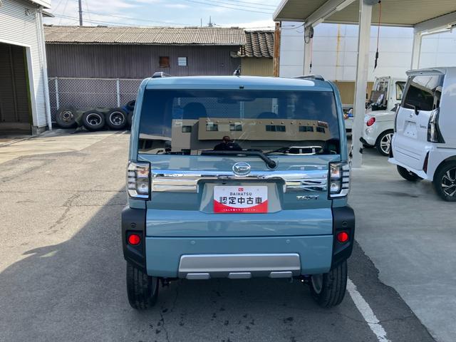 タフトＧ　クロムベンチャー　純正ナビゲーション　バックモニタースマートアシスト・１５インチアルミ・ＬＥＤヘッドランプ・ＬＥＤフォグ・スカイフィールトップ・電動パーキング・運転席助手席シートヒーター・ＵＳＢソケット（山梨県）の中古車