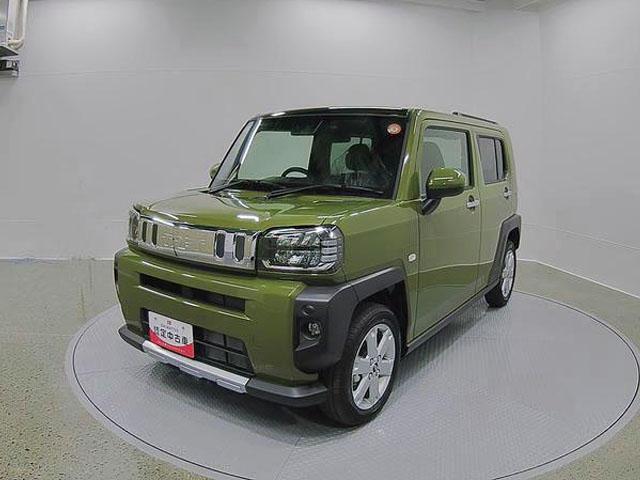 タフトＧ　クロムベンチャー　純正ナビ　前後ドラレコスマートアシスト・１５インチアルミ・ＬＥＤヘッドランプ・ＬＥＤフォグ・スカイフィールトップ・電動パーキング・運転席助手席シートヒーター・ＵＳＢソケット（山梨県）の中古車