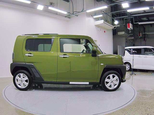 タフトＧ　クロムベンチャー　純正ナビ　前後ドラレコスマートアシスト・１５インチアルミ・ＬＥＤヘッドランプ・ＬＥＤフォグ・スカイフィールトップ・電動パーキング・運転席助手席シートヒーター・ＵＳＢソケット（山梨県）の中古車