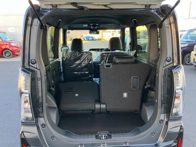 タントカスタムRS 4WD 純正ナビ バックモニタースマートアシスト・LEDヘッドライト・15インチアルミホイール・両側パワースライドドア・USBソケット・運転席助手席シートヒーター・レザー調Xフルファブリックシート・本革巻ステアリングホイール(山梨県)の中古車