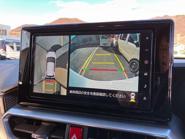 ロッキープレミアムＧ　９インチナビ　パノラマモニタースマートアシスト・コーナーセンサー・１７インチアルミ・ＬＥＤヘッドランプ・（自動消灯システム）・オートエアコン・プッシュエンジンスタート（山梨県）の中古車
