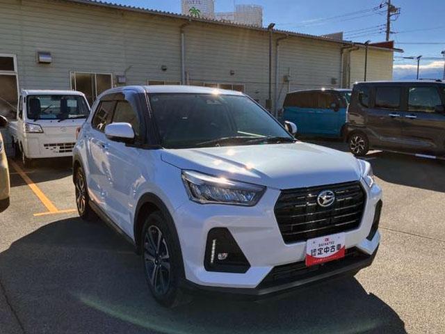 ロッキープレミアムＧ　９インチナビ　パノラマモニタースマートアシスト・コーナーセンサー・１７インチアルミ・ＬＥＤヘッドランプ・（自動消灯システム）・オートエアコン・プッシュエンジンスタート（山梨県）の中古車