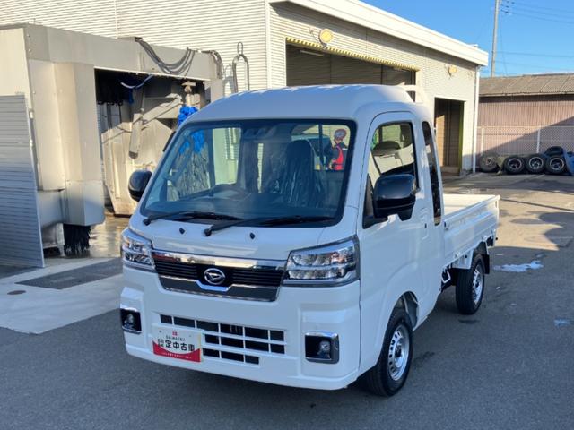 ハイゼットトラックジャンボエクストラ　４ＷＤ　ＣＶＴ　オーディオレススマートアシスト・コーナーセンサー・切り替え式４ＷＤ（ＣＶＴ車）・ＬＥＤヘッドランプ・ＬＥＤフォグランプ・ＬＥＤ大型作業灯・プッシュエンジンスタート（山梨県）の中古車