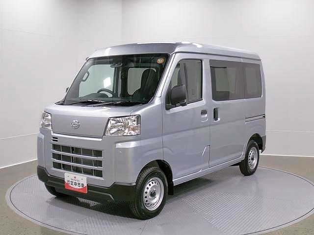 ハイゼットカーゴデラックス　４ＷＤ　ＣＶＴスマートアシスト・コーナーセンサー・３モード電子制御４ＷＤ（ＣＶＴ車）・荷室長１，９１５ｍｍ・荷室幅１，４１０ｍｍ・荷室高１，２５０ｍｍ・ハロゲンヘッドランプ・マニュアルエアコン（山梨県）の中古車