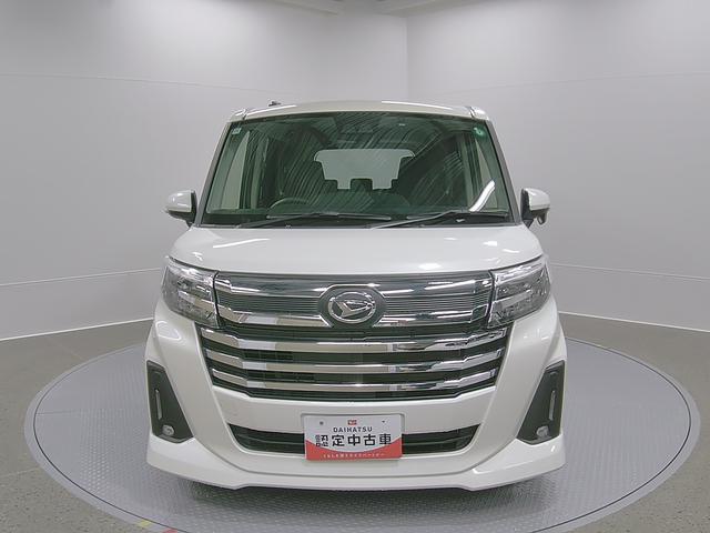 トールカスタムＧ　ターボ　ディスプレイオーディオ　Ｂモニタースマートアシスト・ＬＥＤヘッドランプ・ＬＥＤフォグ・両側パワースライドドア・オートエアコン・パーキングブレーキ解除忘れ防止ブザー・ヘッドランプ自動消灯システム・プッシュエンジンスタート（山梨県）の中古車