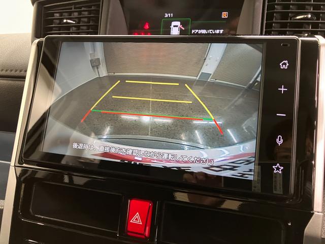 トールカスタムＧ　ターボ　ディスプレイオーディオ　Ｂモニタースマートアシスト・ＬＥＤヘッドランプ・ＬＥＤフォグ・両側パワースライドドア・オートエアコン・パーキングブレーキ解除忘れ防止ブザー・ヘッドランプ自動消灯システム・プッシュエンジンスタート（山梨県）の中古車