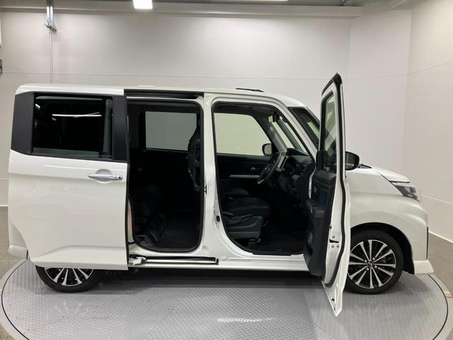 トールカスタムＧ　ターボ　ディスプレイオーディオ　Ｂモニタースマートアシスト・ＬＥＤヘッドランプ・ＬＥＤフォグ・両側パワースライドドア・オートエアコン・パーキングブレーキ解除忘れ防止ブザー・ヘッドランプ自動消灯システム・プッシュエンジンスタート（山梨県）の中古車