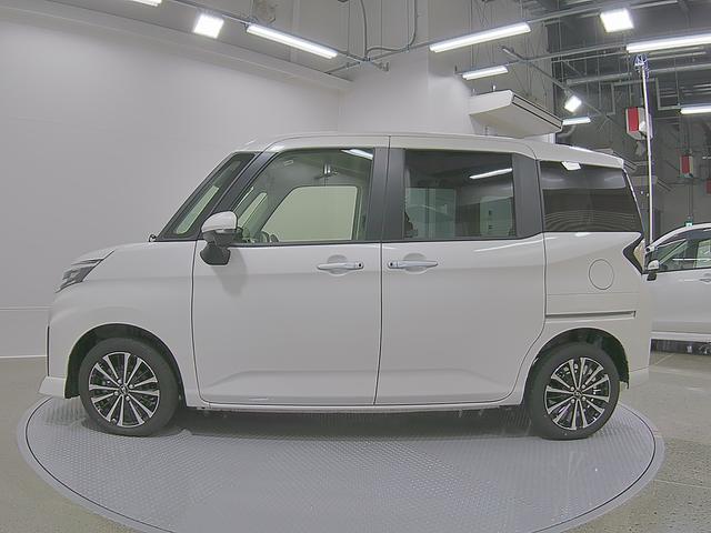 トールカスタムＧ　ターボ　ディスプレイオーディオ　Ｂモニタースマートアシスト・ＬＥＤヘッドランプ・ＬＥＤフォグ・両側パワースライドドア・オートエアコン・パーキングブレーキ解除忘れ防止ブザー・ヘッドランプ自動消灯システム・プッシュエンジンスタート（山梨県）の中古車