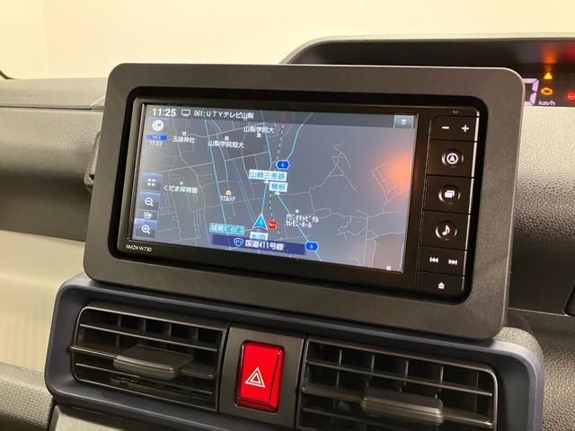 タントX 4WD 純正ナビゲーション バックモニタースマートアシスト・LEDヘッドライト・プッシュボタンスタート・オートエアコン・左側パワースライドドア・電動パーキングブレーキ・USBソケット・運転席助手席シートヒーター(山梨県)の中古車