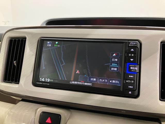 ムーヴキャンバスＧメイクアップＶＳ　ＳＡIII　整備付き　１年保証ワンオーナ　カーナビ　インテリキー　キーフリー　ＡＢＳ　エアバック　メンテナンスノート（山梨県）の中古車