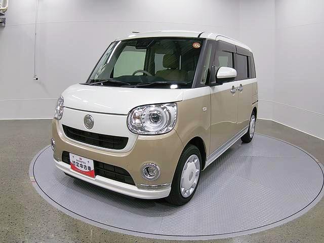 ムーヴキャンバスＧメイクアップＶＳ　ＳＡIII　整備付き　１年保証ワンオーナ　カーナビ　インテリキー　キーフリー　ＡＢＳ　エアバック　メンテナンスノート（山梨県）の中古車