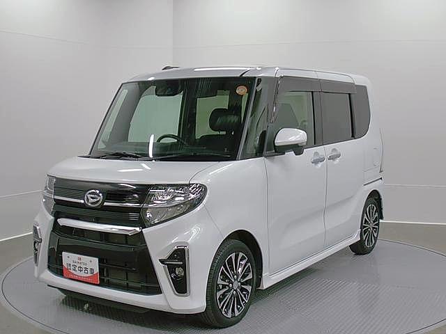 タントカスタムＲＳ　整備付き　１年保証スマートアシスト・ＬＥＤヘッドランプ・プッシュエンジンスタート・１５インチアルミホイール・両側パワースライドドア・ＵＳＢソケット・オートエアコン・運転席助手席シートヒーター（山梨県）の中古車