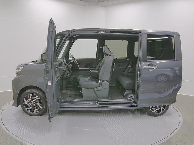 タントカスタムＸリミテッド　純正ナビゲーション　バックモニタースマートアシスト・ＬＥＤヘッドランプ・プッシュエンジンスタート・１５インチアルミホイール・両側パワースライドドア・ＵＳＢソケット・オートエアコン・運転席助手席シートヒーター（山梨県）の中古車