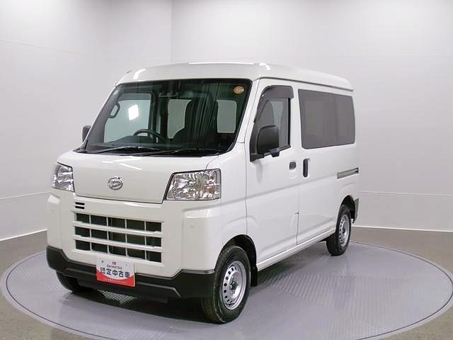 ハイゼットカーゴデラックス　４ＷＤ　ＣＶＴスマートアシスト・コーナーセンサー・３モード電子制御４ＷＤ（ＣＶＴ車）・荷室長１，９１５ｍｍ・荷室幅１，４１０ｍｍ・荷室高１，２５０ｍｍ・ハロゲンヘッドランプ・マニュアルエアコン（山梨県）の中古車