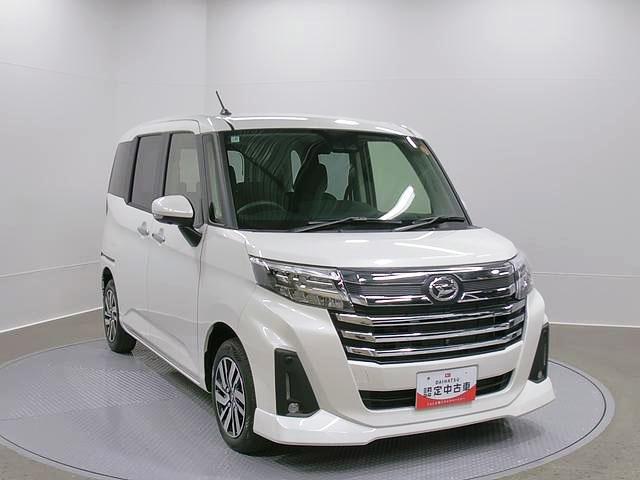 トールカスタムＧ　ディスプレイオーディオ　パノラマモニタースマートアシスト・ＬＥＤヘッドランプ・ＬＥＤフォグ・両側パワースライドドア・オートエアコン・パーキングブレーキ解除忘れ防止ブザー・ヘッドランプ自動消灯システム・プッシュエンジンスタート（山梨県）の中古車