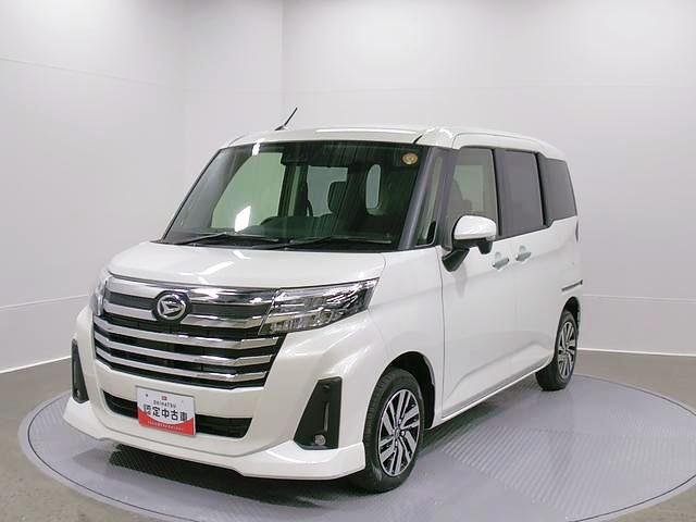 トールカスタムＧ　ディスプレイオーディオ　パノラマモニタースマートアシスト・ＬＥＤヘッドランプ・ＬＥＤフォグ・両側パワースライドドア・オートエアコン・パーキングブレーキ解除忘れ防止ブザー・ヘッドランプ自動消灯システム・プッシュエンジンスタート（山梨県）の中古車