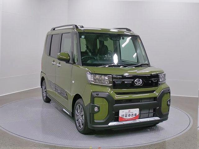 タントファンクロスリミテッド 純正ナビゲーションスマートアシスト・LEDヘッドライト・14インチアルミホイール・両側パワースライドドア・USBソケット・運転席助手席シートヒーター・フルファブリックシート(山梨県)の中古車